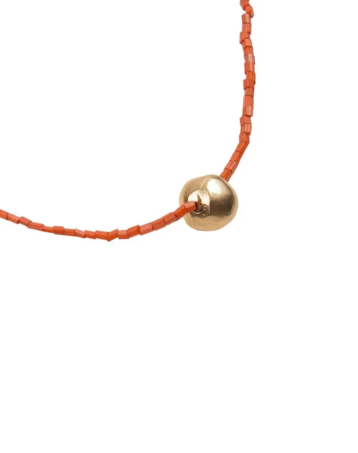 Women ViX Paula Hermanny Jewelry Paige Necklace 8211 Orange