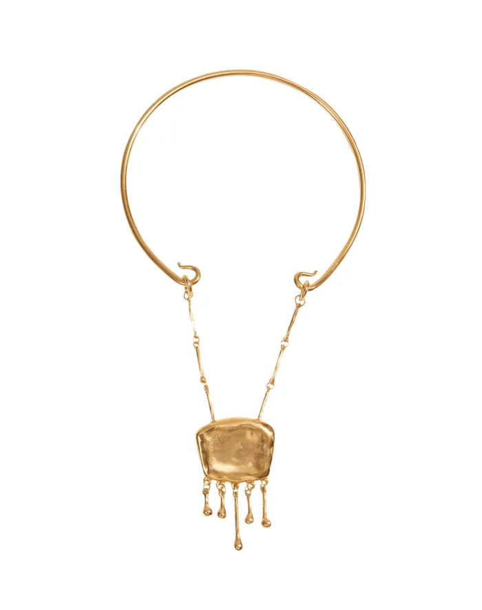 Women ViX Paula Hermanny Jewelry Zaya Collar 8211 Gold