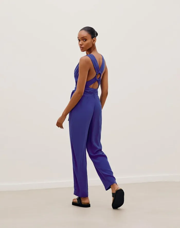 Women ViX Paula Hermanny Jumpsuits and Rompers Hannah Detail Jumpsuit 8211 Lazuli Women ViX Paula Hermanny Jumpsuits and Rompers Hannah Detail Jumpsuit 8211 Lazuli