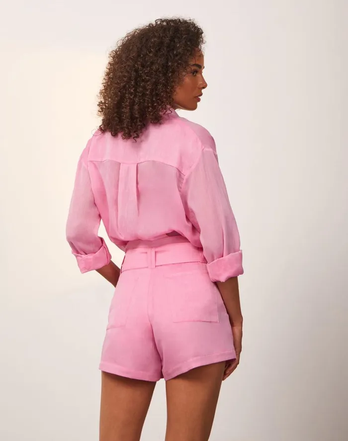 Women ViX Paula Hermanny Matching Sets Lyra Long Sleeve Blouse 8211 Gerbera