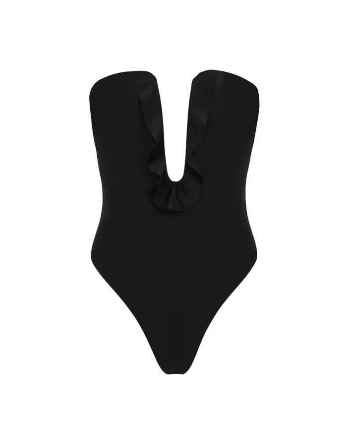 Women ViX Paula Hermanny One Pieces Chris One Piece 8211 Black