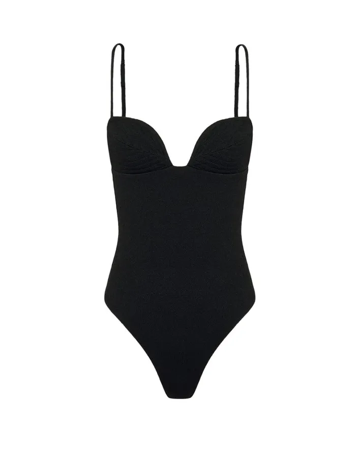 Women ViX Paula Hermanny One Pieces Firenze Emily Gabi One Piece 8211 Black