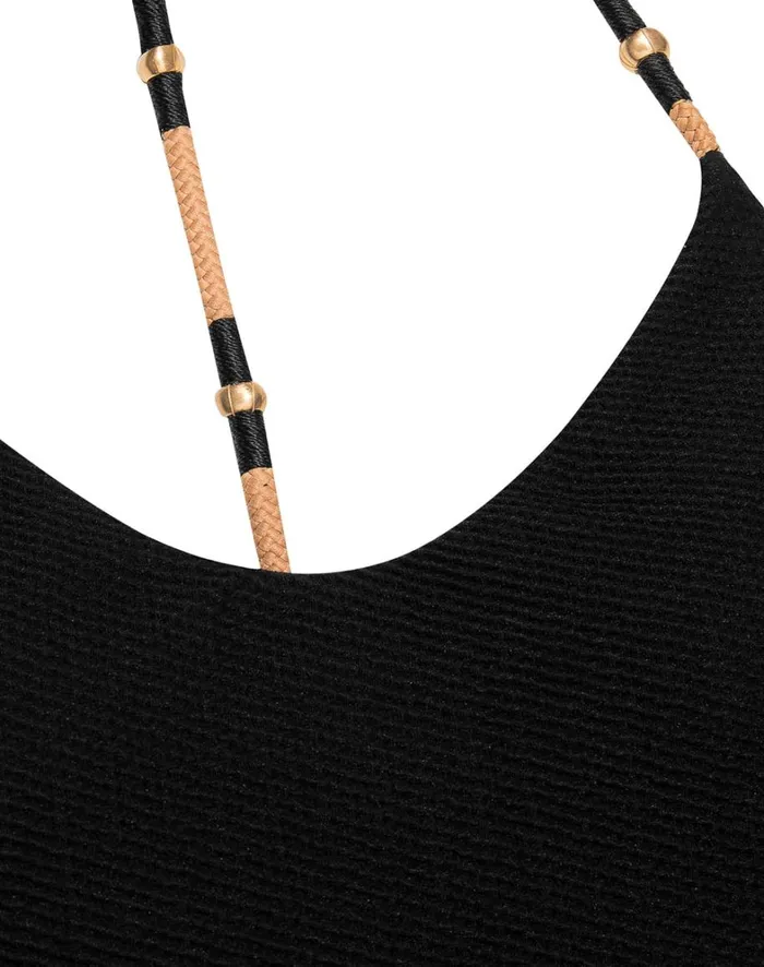 Women ViX Paula Hermanny One Pieces Layla T Back One Piece 8211 Black