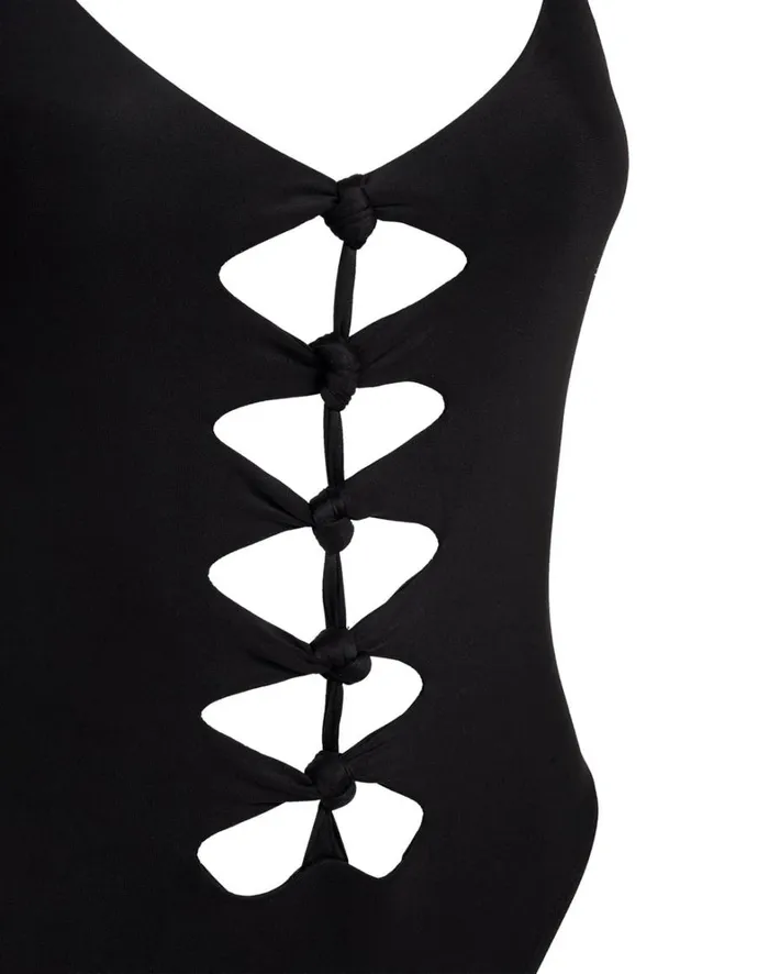Women ViX Paula Hermanny One Pieces Megan One Piece 8211 Black