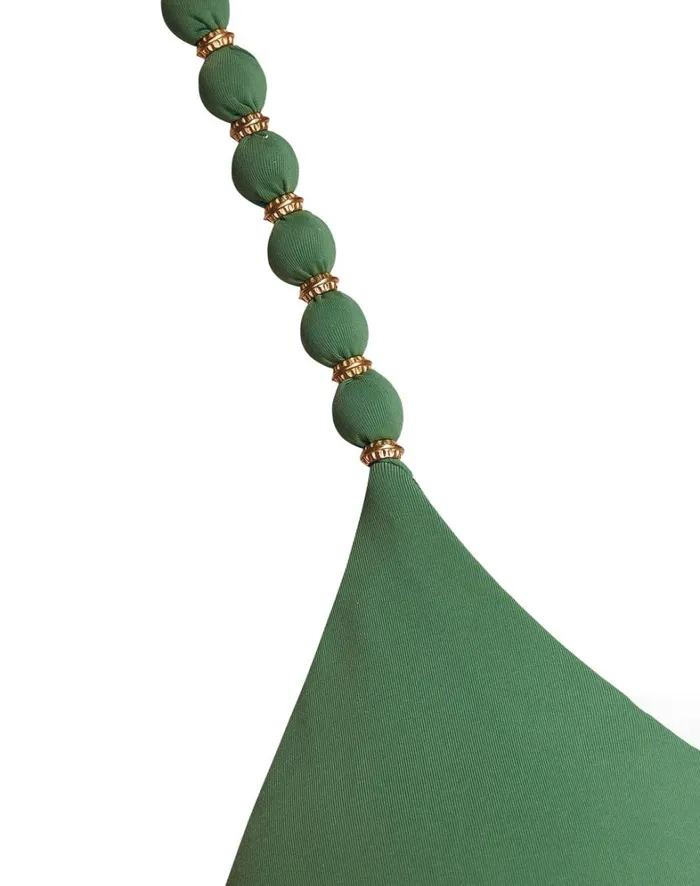 Women ViX Paula Hermanny Tops Beads Tri Parallel Top 8211 Aspen