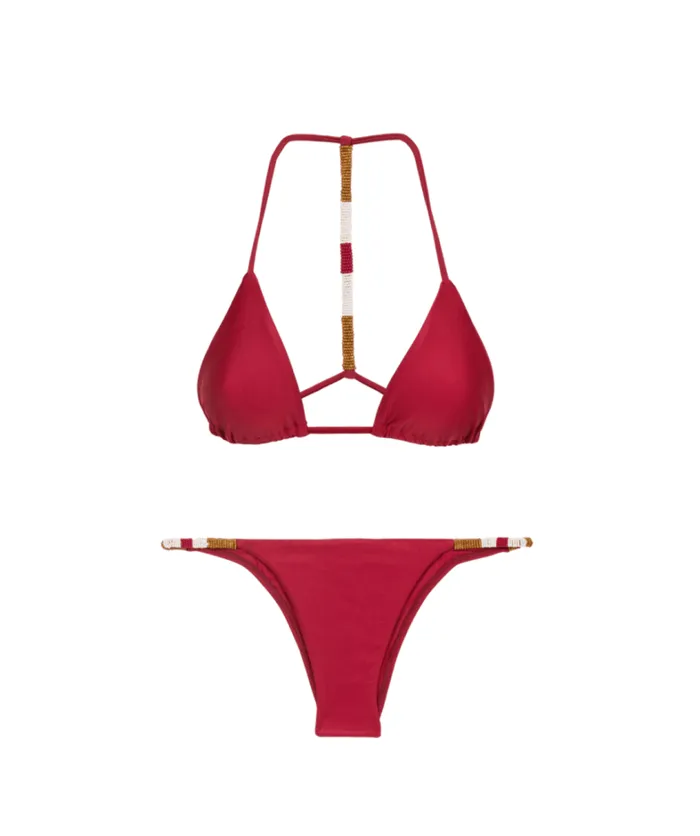 Women ViX Paula Hermanny Tops Ella Triangle Top 8211 Divino