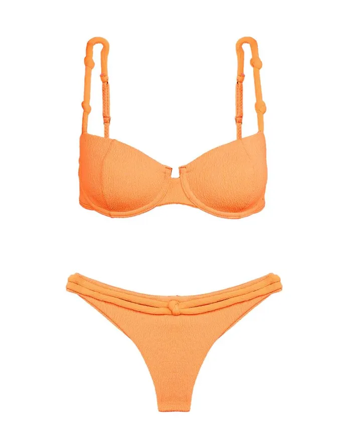 Women ViX Paula Hermanny Tops Firenze Edie Nissi Top 8211 Mandarin