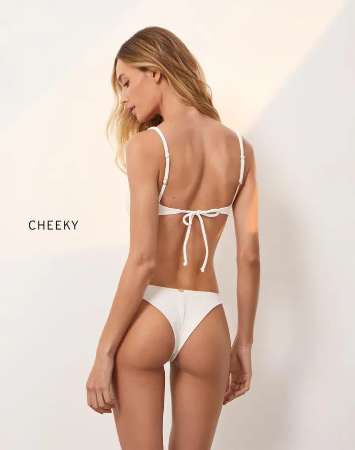 Women ViX Paula Hermanny Tops Firenze Edie Nissi Top 8211 White