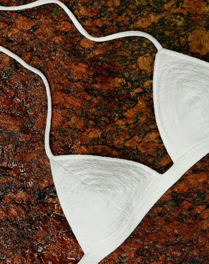 Women ViX Paula Hermanny Tops Firenze Emily Neo Slim Tri Top 8211 White