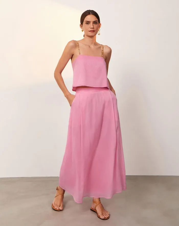 Women ViX Paula Hermanny Tops Lais Detail Top 8211 Gerbera