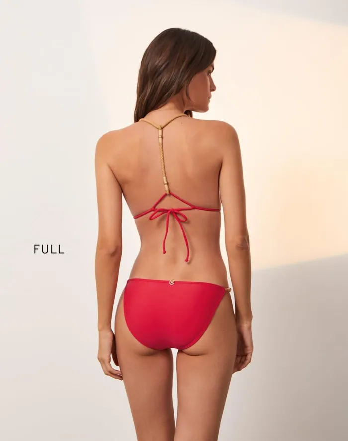 Women ViX Paula Hermanny Tops Layla T Back Top 8211 Red Poppy
