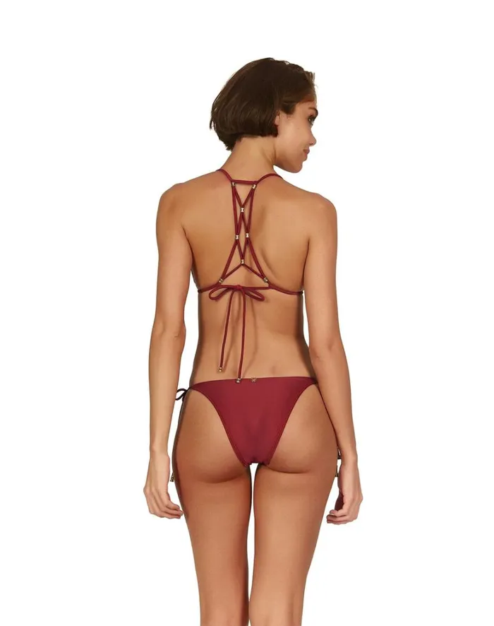 Women ViX Paula Hermanny Tops Lucy Triangle Top 8211 Divino
