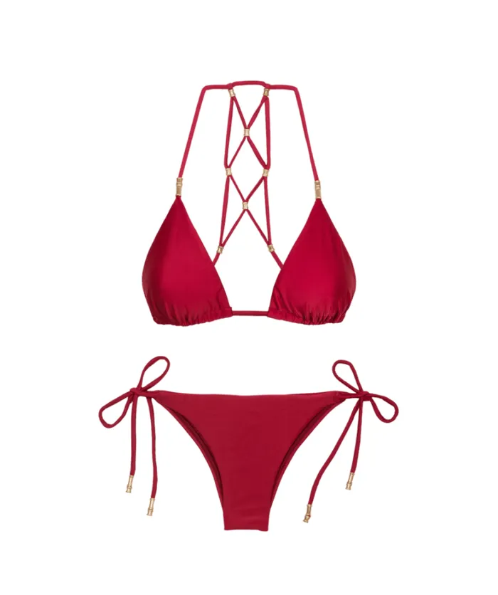 Women ViX Paula Hermanny Tops Lucy Triangle Top 8211 Divino