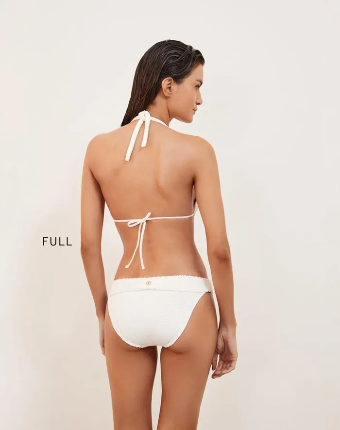Women ViX Paula Hermanny Tops Scales Bia Tube Top 8211 Off White