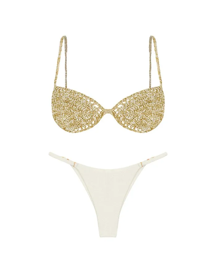 Women ViX Paula Hermanny Tops Willow Top 8211 White