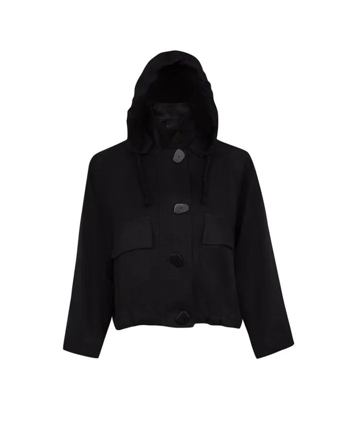 Women ViX Paula Hermanny Tops Yoko Jacket 8211 Black