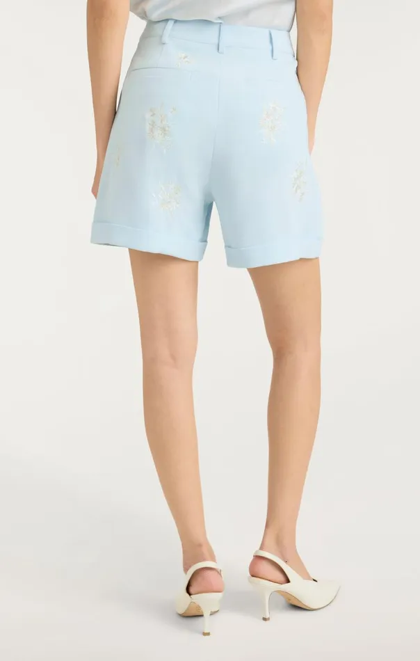 Women Wildflower Bouquet Maxine Short Glacialbluemulti Cinq Sept Shorts