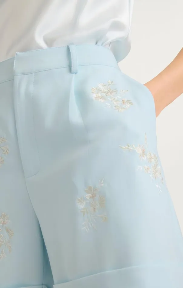Women Wildflower Bouquet Maxine Short Glacialbluemulti Cinq Sept Shorts
