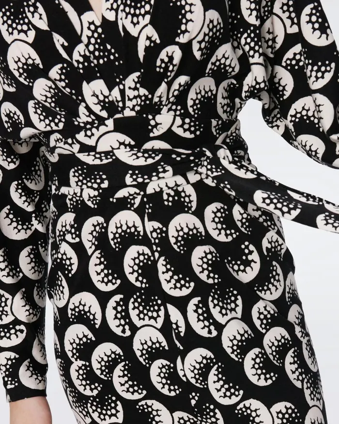 Women Zidane Dress Huge Moon Landing DVF Dresses
