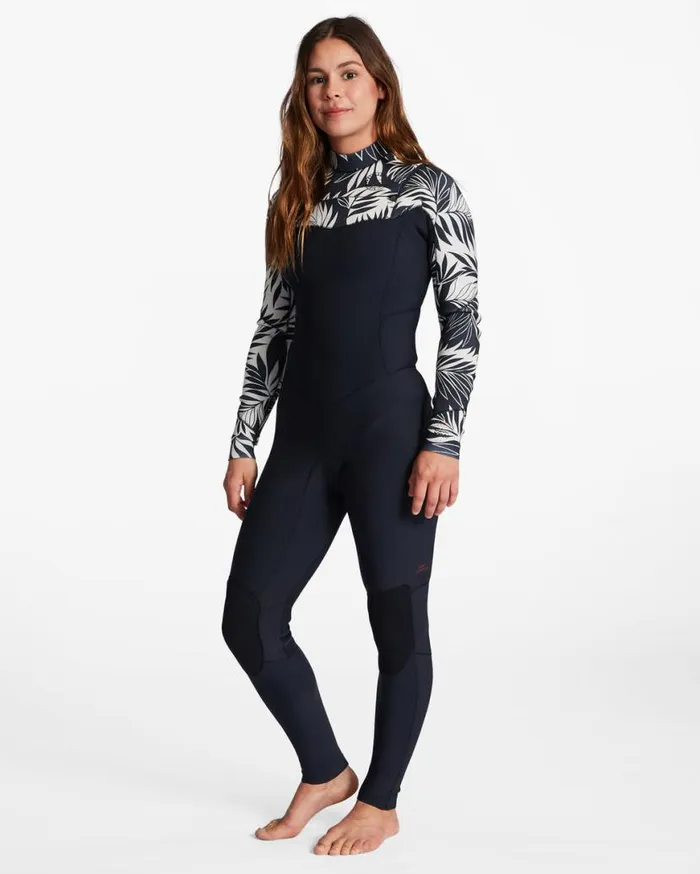 Womens 43 Salty Dayz Chest Zip Full Wetsuit In Paradise Billabong Wetsuits Womens 43 Salty Dayz Chest Zip Full Wetsuit In Paradise Billabong Wetsuits