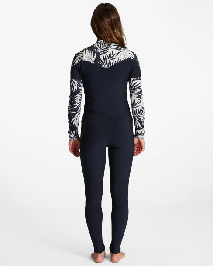 Womens 43 Salty Dayz Chest Zip Full Wetsuit In Paradise Billabong Wetsuits Womens 43 Salty Dayz Chest Zip Full Wetsuit In Paradise Billabong Wetsuits