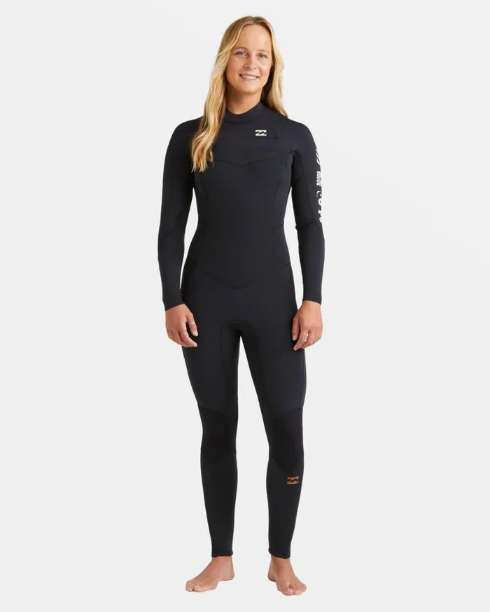 Womens 43mm Synergy Natural Chest Zip GBS Wetsuit Night Fall Billabong Wetsuits Womens 43mm Synergy Natural Chest Zip GBS Wetsuit Night Fall Billabong Wetsuits