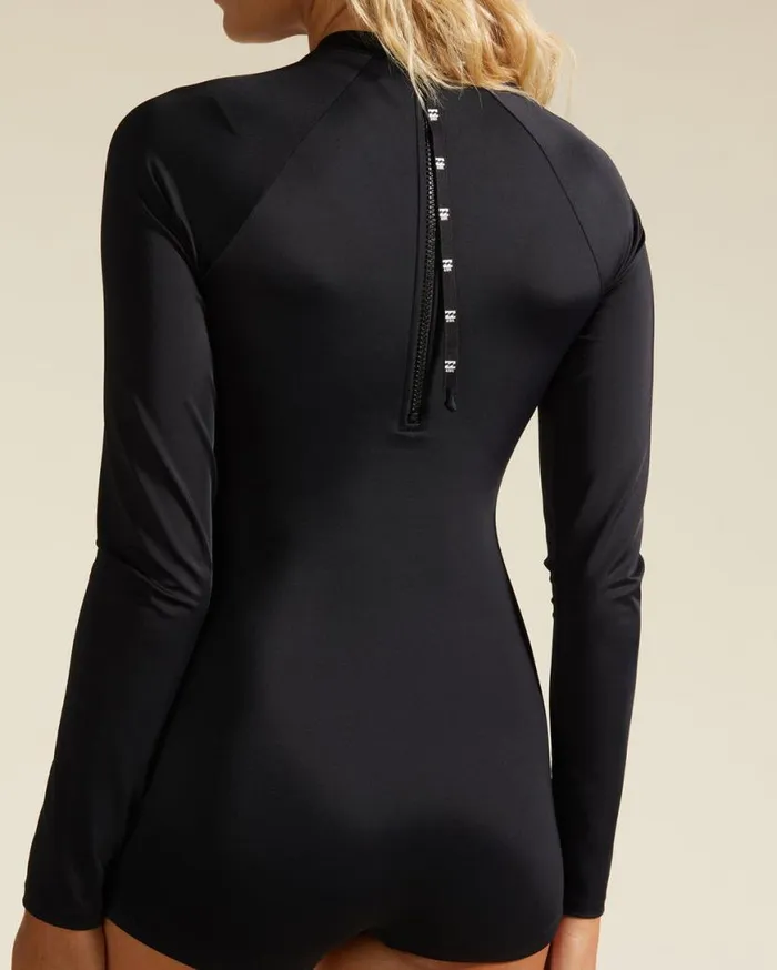 Womens ADiv Avalon Long Sleeve Swimsuit Black Billabong Rashguards and Bodysuits Womens ADiv Avalon Long Sleeve Swimsuit Black Billabong Rashguards and Bodysuits