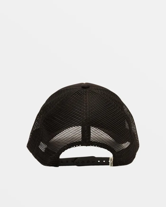 Womens Across Waves Trucker Hat Black Sands 2 Billabong Hats and Beanies