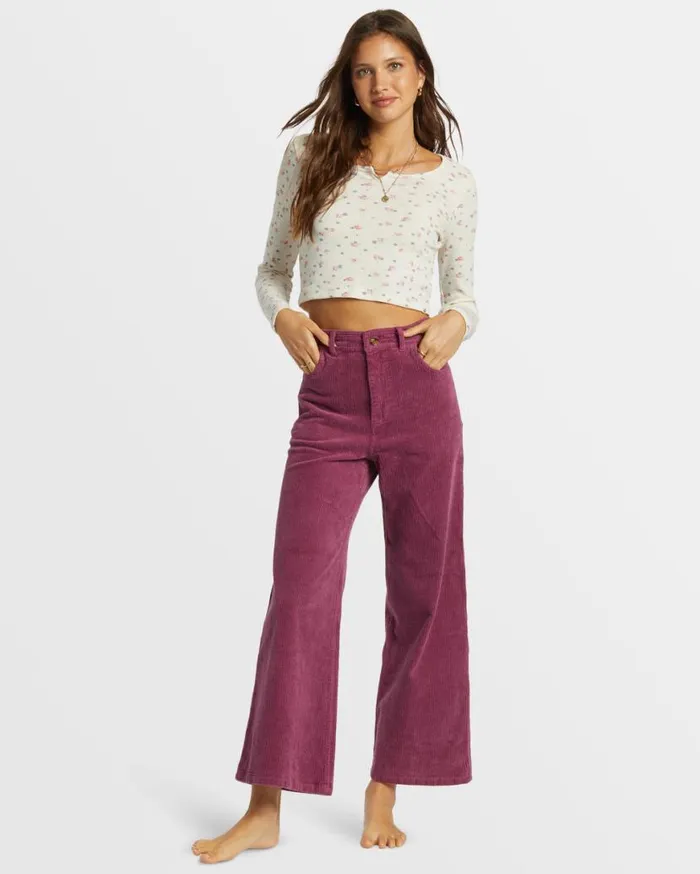 Womens Be Free Denim Pants Blackberry Billabong Jeans and Pants
