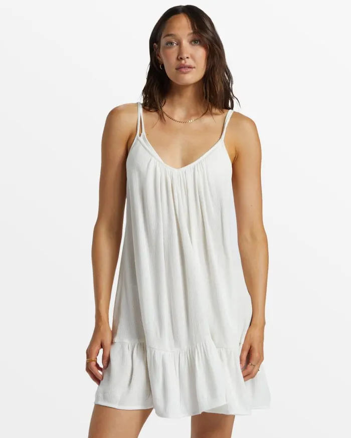 Womens Beach Vibes Beach CoverUp Salt Crystal Billabong Dresses