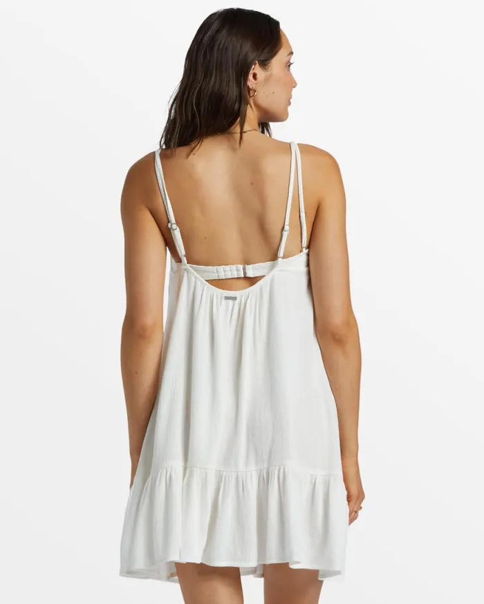 Womens Beach Vibes Beach CoverUp Salt Crystal Billabong Dresses