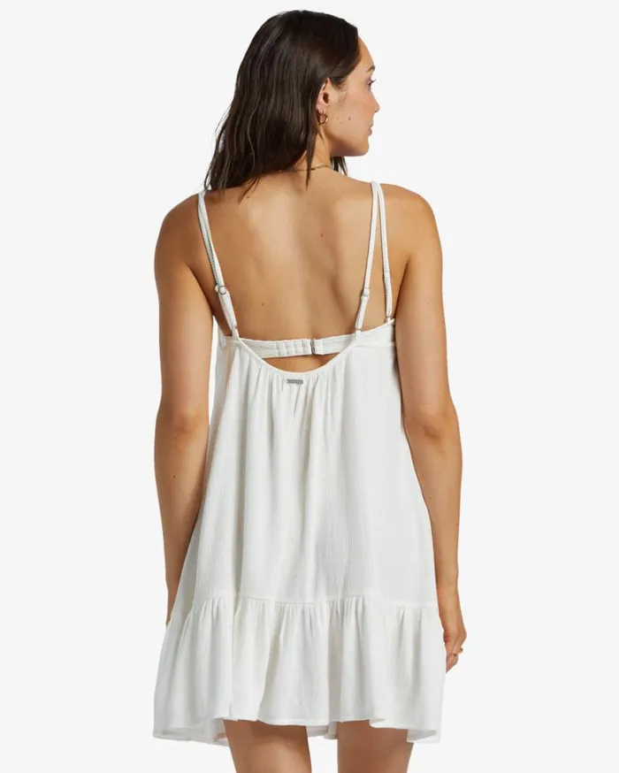 Womens Beach Vibes Beach CoverUp Salt Crystal Billabong Dresses