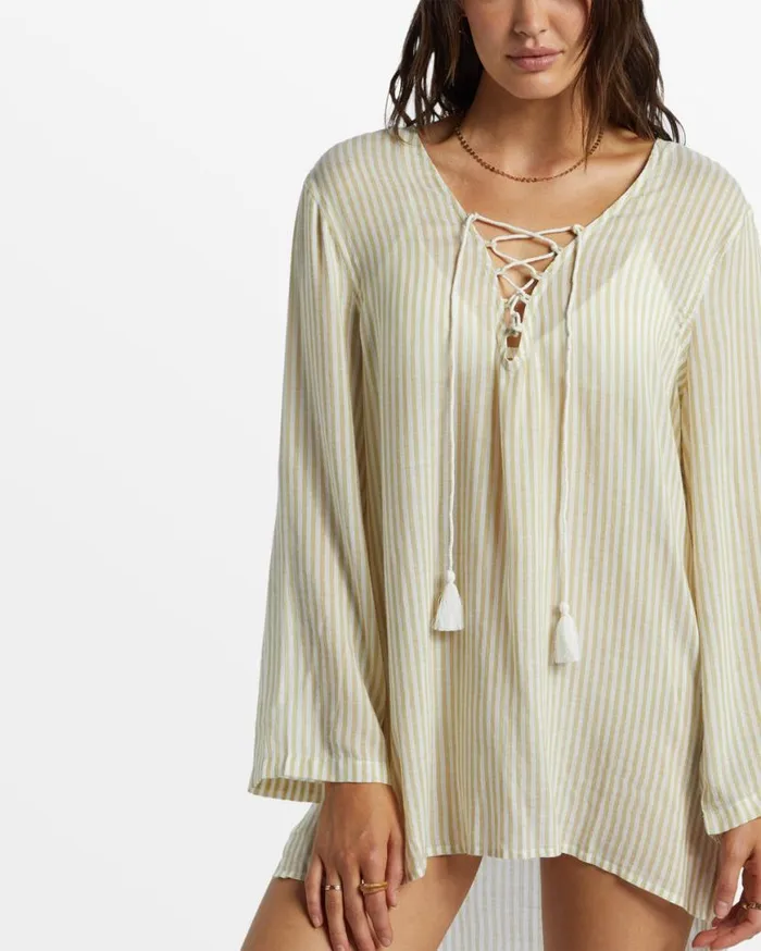 Womens Blue Skies Beach Mini Dress Moss Joy Billabong Dresses Womens Blue Skies Beach Mini Dress Moss Joy Billabong Dresses