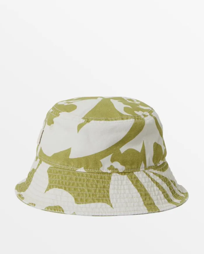 Womens Bucket Hat Moss Joy Billabong Hats and Beanies