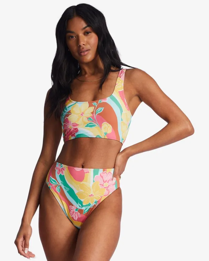 Womens Chasin Sunbeams Rise Bikini Bottoms Multi Billabong Bikini Bottoms Womens Chasin Sunbeams Rise Bikini Bottoms Multi Billabong Bikini Bottoms