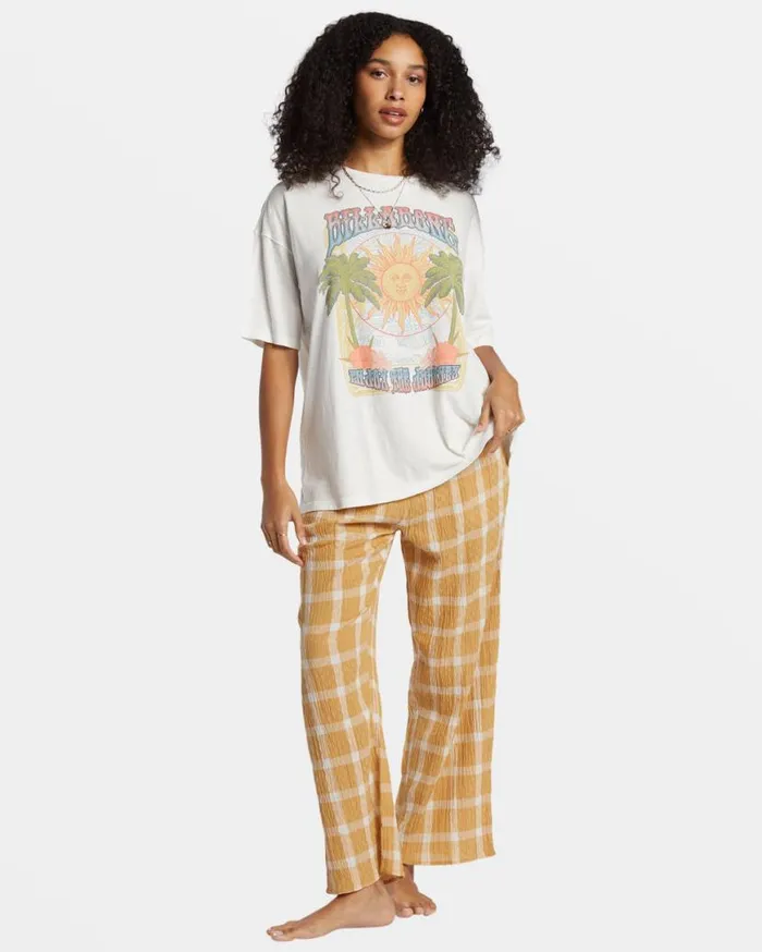 Womens Enjoy The Journey TShirt Salt Crystal Billabong Graphic Tees and Tanks Womens Enjoy The Journey TShirt Salt Crystal Billabong Graphic Tees and Tanks