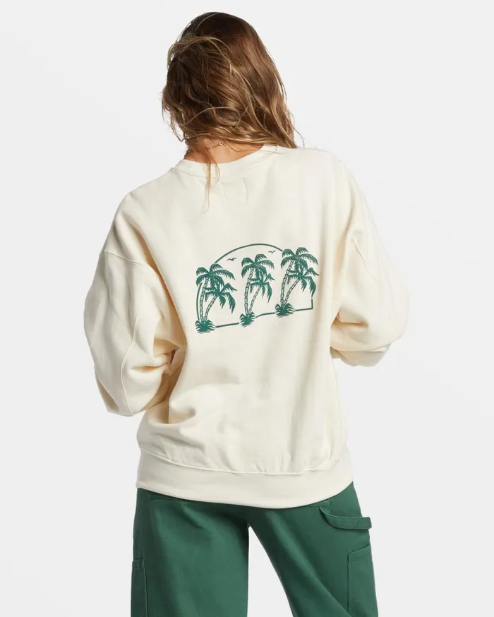Womens Fresh Take Pullover Sweatshirt White Cap Billabong Sweatshirts and Fleece Womens Fresh Take Pullover Sweatshirt White Cap Billabong Sweatshirts and Fleece