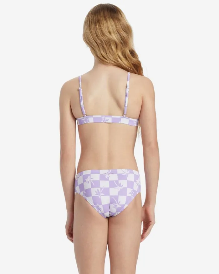Womens Girls Check Your Palm Banded Tri Set Bikini Set Peaceful Lilac Billabong Girls039 Swimwear Womens Girls Check Your Palm Banded Tri Set Bikini Set Peaceful Lilac Billabong Girls039 Swimwear