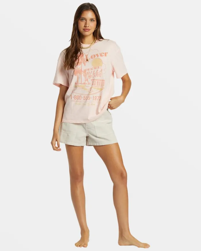 Womens Golden State TShirt Feelin Peachy Billabong Graphic Tees and Tanks