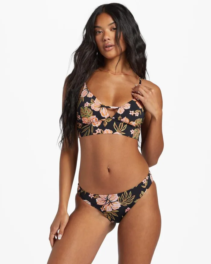 Womens Hooked On Tropics Lowrider Bikini Bottom Black Pebble Billabong Bikini Bottoms Womens Hooked On Tropics Lowrider Bikini Bottom Black Pebble Billabong Bikini Bottoms