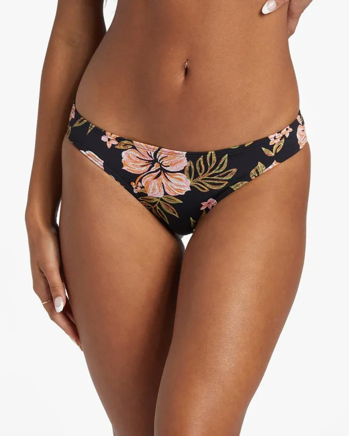 Womens Hooked On Tropics Lowrider Bikini Bottom Black Pebble Billabong Bikini Bottoms Womens Hooked On Tropics Lowrider Bikini Bottom Black Pebble Billabong Bikini Bottoms