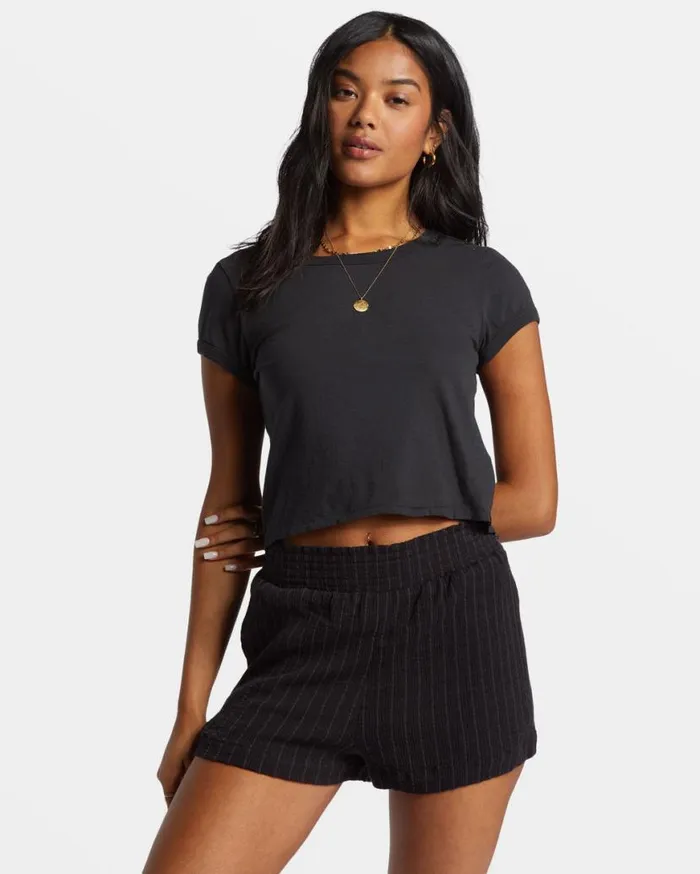 Womens In The Waves Short Black Sands Billabong Shorts