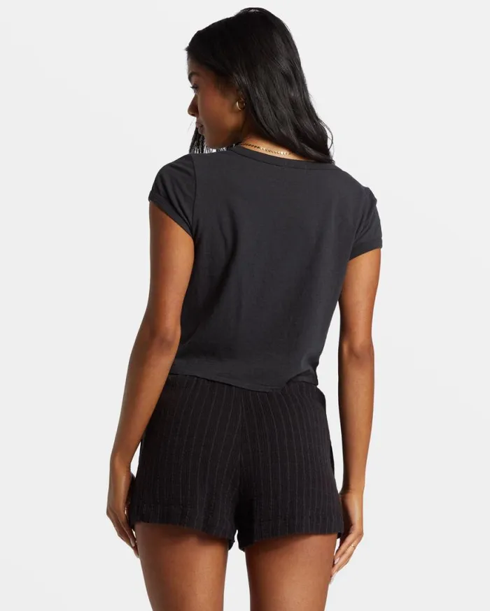 Womens In The Waves Short Black Sands Billabong Shorts Womens In The Waves Short Black Sands Billabong Shorts