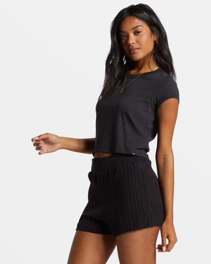 Womens In The Waves Short Black Sands Billabong Shorts Womens In The Waves Short Black Sands Billabong Shorts