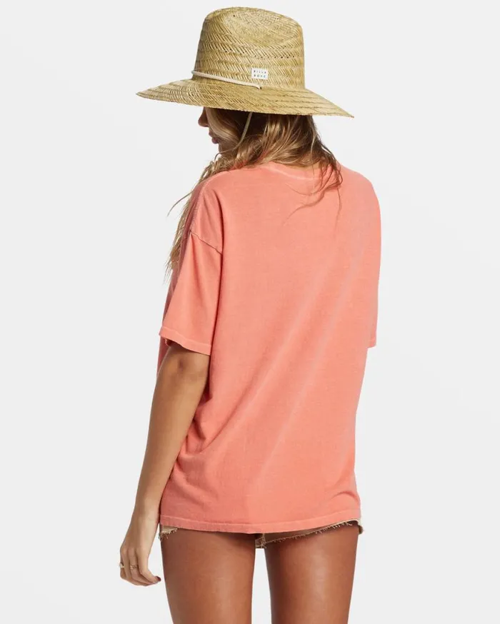 Womens Its The Season TShirt Papaya Billabong Graphic Tees and Tanks Womens Its The Season TShirt Papaya Billabong Graphic Tees and Tanks