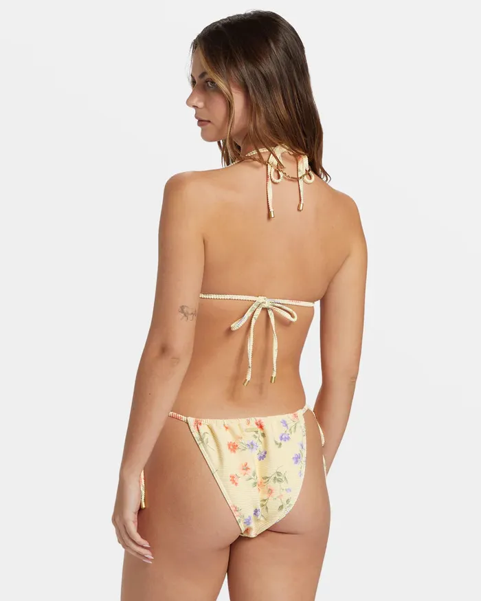 Womens Kismet Bells Tie Side Bikini Bottoms Yellow Billabong Bikini Bottoms