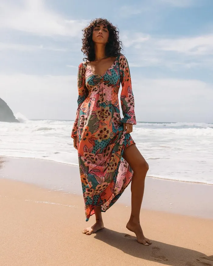 Womens Last Call Maxi Dress Emerald Bay Billabong Dresses