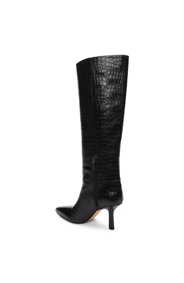 Womens Liverpool Los Angeles Boots BRYN MAX CALF TWOTONE LEATHER BOOT Black