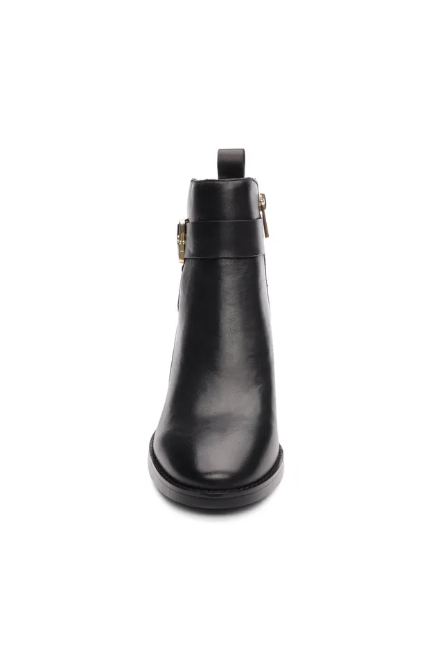 Womens Liverpool Los Angeles Boots ENCINO BOOTIE WITH ANKLE STRAP Black