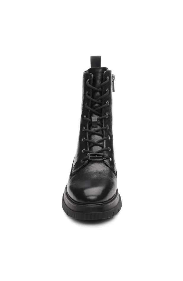 Womens Liverpool Los Angeles Boots REDLANDS LACE UP BOOTIE Black